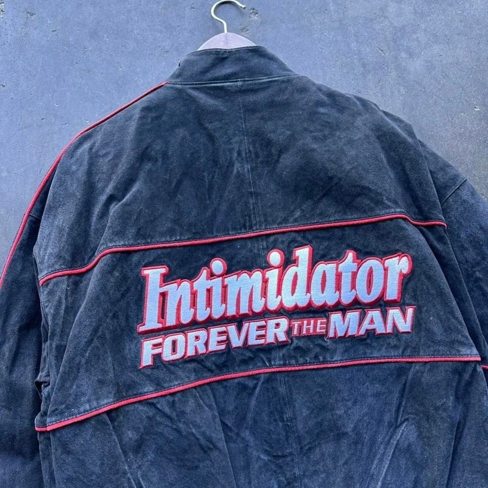 Vintage Dale Earnhardt 7 Time Champ Suede Leather NASCAR Jacket Sz XL - Picture 5 of 6